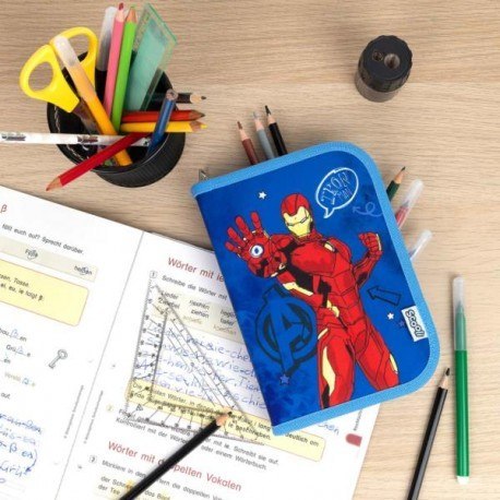 Piórnik z wyposażeniem, avengers Piórnik z wyposażeniem, avengers