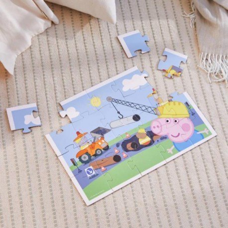 Puzzle dla dzieci w ozdobnym pudełku, george na Puzzle dla dzieci w ozdobnym pudełku, george na