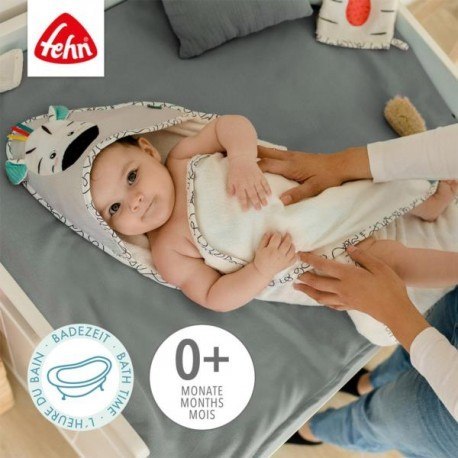Ręcznik z kapturem, zebra z kolekcji: dobabydoo Ręcznik z kapturem, zebra z kolekcji: dobabydoo