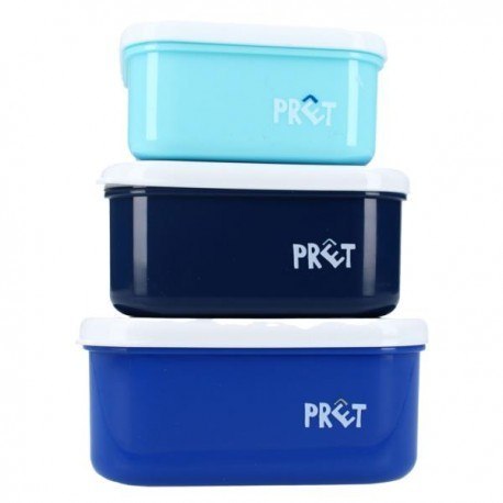 Śniadaniówka, snack box 3w1, dino navy, pret Śniadaniówka, snack box 3w1, dino navy, pret
