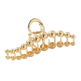 SPINKA DO WŁOSÓW KLAMRA KULKI ZŁOTE XL 11CM SP257