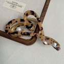 SPINKA DO WŁOSÓW, KLAMRA METALOWA MASA PERŁOWA PANTERKA XL 12X6CM SP342PAN