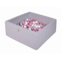 Meowbaby kwadratowy suchy basen dla dziecka 110x1