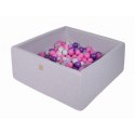 Meowbaby kwadratowy suchy basen dla dziecka 110x1