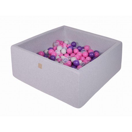Meowbaby kwadratowy suchy basen dla dziecka 110x1
