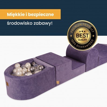 Meowbaby piankowy zestaw do zabawy z suchym basen Meowbaby piankowy zestaw do zabawy z suchym basen