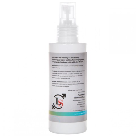 H2O ANAL GEL 150ml WYRÓŻNIONY ŻEL ANALNY H2O ANAL GEL 150ml WYRÓŻNIONY ŻEL ANALNY