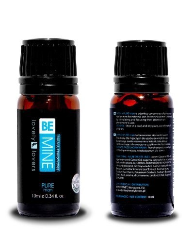 LL BeMINE 10ml PURE MAN BEZWONNE MOCNE FEROMONY LL BeMINE 10ml PURE MAN BEZWONNE MOCNE FEROMONY