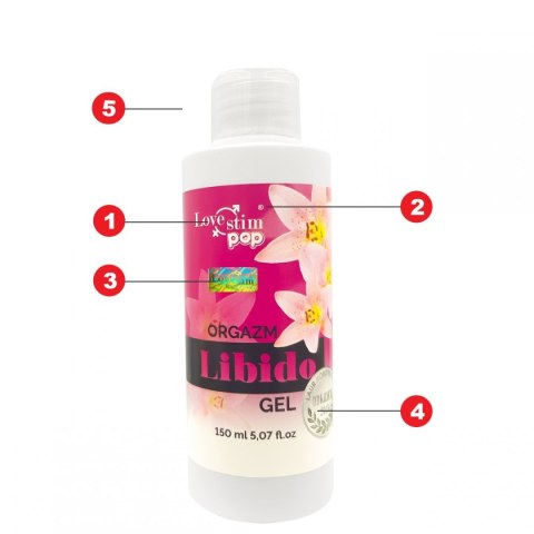 Libido orgasm gel 150ml Libido orgasm gel 150ml