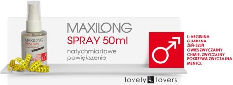 MAXILONG Spray 50ml SZYBKIE, MOCNE POWIĘKSZENIE PENISA MAXILONG Spray 50ml SZYBKIE, MOCNE POWIĘKSZENIE PENISA