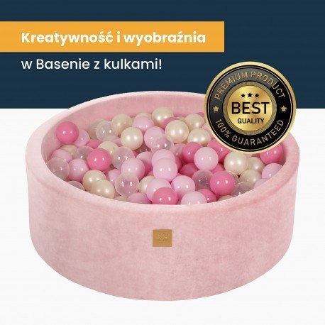 Meowbaby okrągły suchy basen z piłeczkami 7cm dla Meowbaby okrągły suchy basen z piłeczkami 7cm dla
