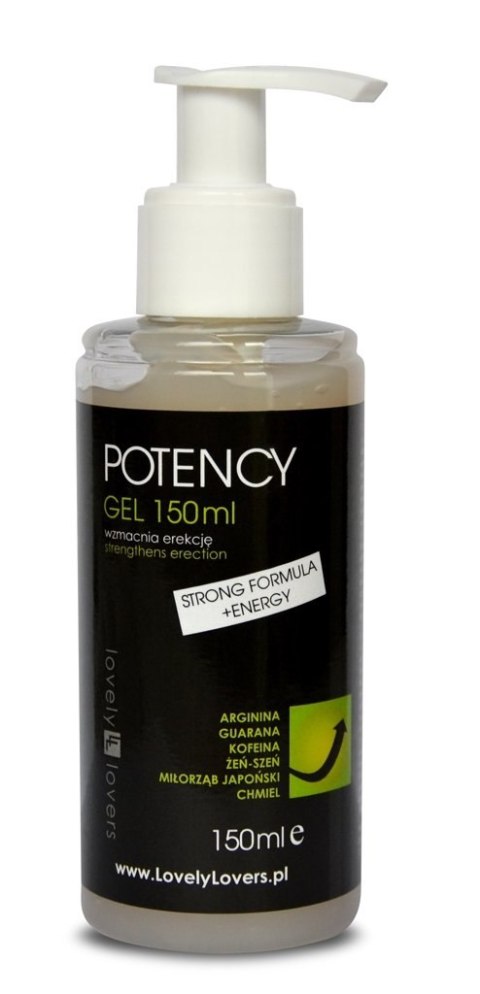 POTENCY Gel 150ml - Żel wzmacniający Erekcję POTENCY Gel 150ml - Żel wzmacniający Erekcję
