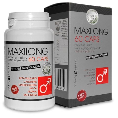 SUPLEMENT DIETY MAXILONG 60 KAPSUŁEK SUPLEMENT DIETY MAXILONG 60 KAPSUŁEK