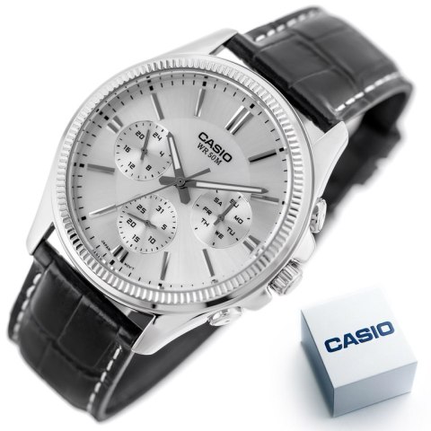 ZEGAREK MĘSKI CASIO MTP-1375L 7AVDF (ZD115A) + BOX ZEGAREK MĘSKI CASIO MTP-1375L 7AVDF (ZD115A) + BOX