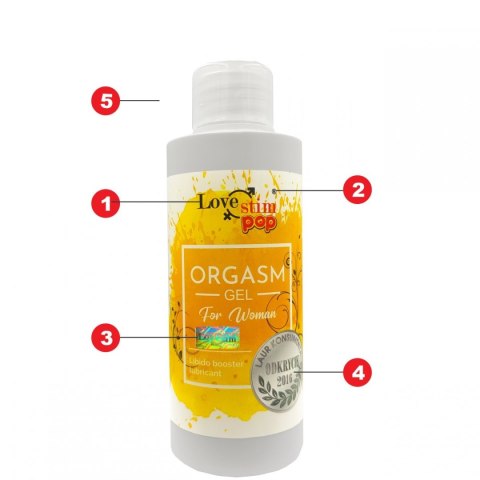 Żel na Szalony Orgasm Kobiet 150ml Żel na Szalony Orgasm Kobiet 150ml