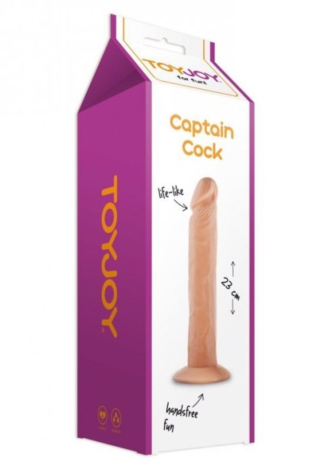 Captain Cock 23 cm Dong Light skin tone Captain Cock 23 cm Dong Light skin tone