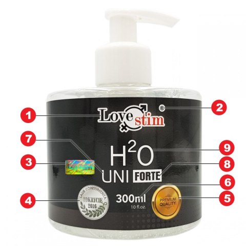 H2O FORTE 300ml GĘSTY LUBRYKANT UNIWERSALNY H2O FORTE 300ml GĘSTY LUBRYKANT UNIWERSALNY