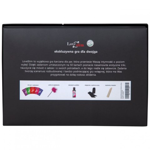 LOVESTIM - EKSKLUZYWNA EROTYCZNA GRA DLA PAR Z GADŻETAMI