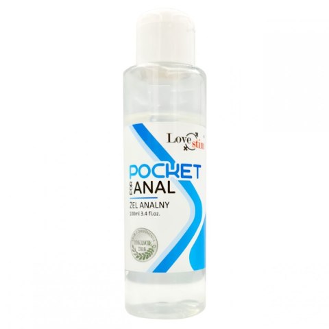 POCKET FOR ANAL 100ml kieszonkowy żel analny POCKET FOR ANAL 100ml kieszonkowy żel analny