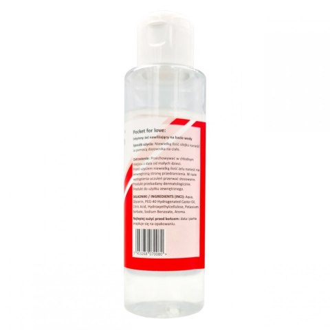 POCKET FOR LOVE 100ml kieszonkowy lubrykant POCKET FOR LOVE 100ml kieszonkowy lubrykant