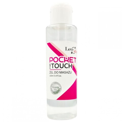 POCKET FOR TOUCH 100ml KIESZONKOWY ŻEL DO MASAŻU POCKET FOR TOUCH 100ml KIESZONKOWY ŻEL DO MASAŻU