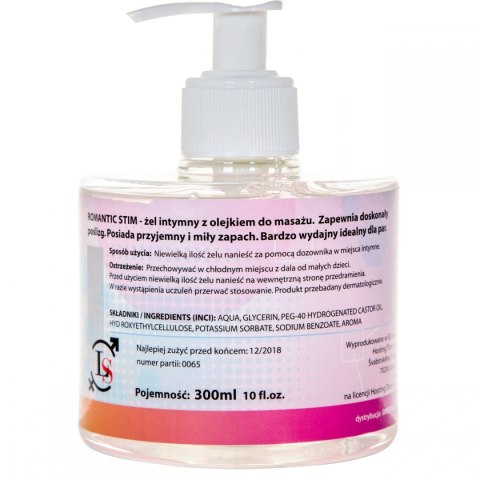 ROMANTIC STIM 300ml OLEJEK DO MASAŻU I LUBRYKANT W JEDNYM ROMANTIC STIM 300ml OLEJEK DO MASAŻU I LUBRYKANT W JEDNYM