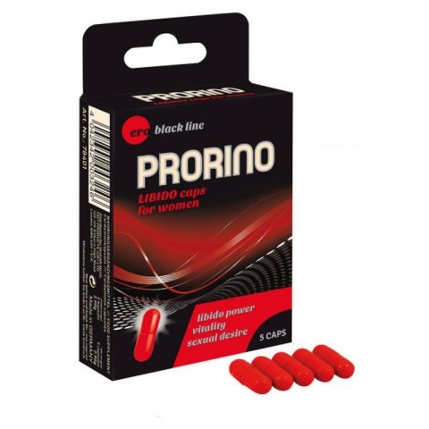 Supl.diety-PRORINO Women- 5pcs black line Libido Caps Supl.diety-PRORINO Women- 5pcs black line Libido Caps