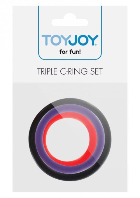 Triple Rings Multicolor 3pcs Multicolor Triple Rings Multicolor 3pcs Multicolor