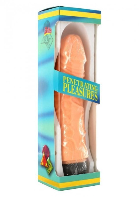 Vinyl P-Shape Vibrator No.6 Light skin tone Vinyl P-Shape Vibrator No.6 Light skin tone