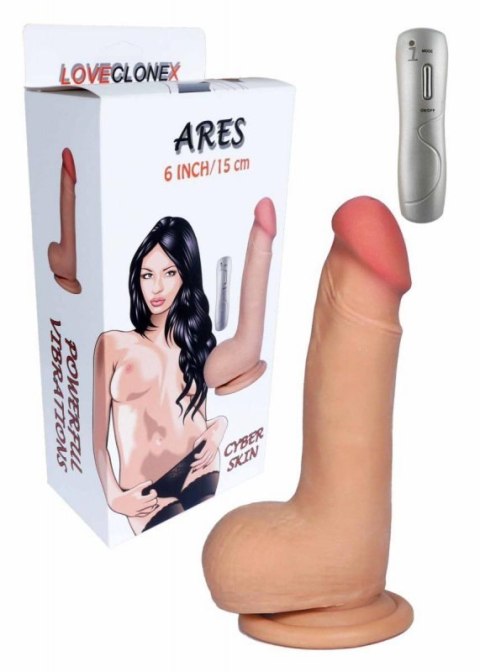 Wibrator-ARES-LOVECLONEX 6""""""""-vibration Wibrator-ARES-LOVECLONEX 6""""""""-vibration