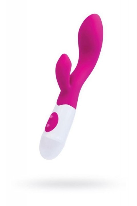 A-TOYS, Vibrator Fela with Clitoral Stimulator, Silicone, Pink, 20.5 cm, 10 speeds, 2xAAA A-TOYS, Vibrator Fela with Clitoral Stimulator, Silicone, Pink, 20.5 cm, 10 speeds, 2xAAA
