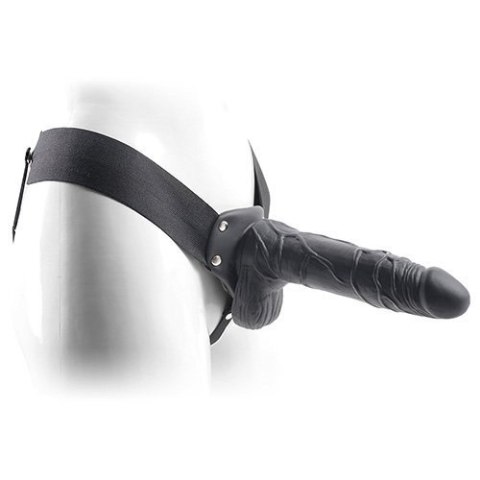 Proteza-FALLO STRAP ON CAVO REAL RAPTURE 8 BLACK WITH BALLS Proteza-FALLO STRAP ON CAVO REAL RAPTURE 8 BLACK WITH BALLS