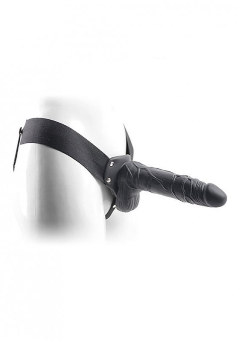 Proteza-FALLO STRAP ON CAVO REAL RAPTURE 8 BLACK WITH BALLS Proteza-FALLO STRAP ON CAVO REAL RAPTURE 8 BLACK WITH BALLS