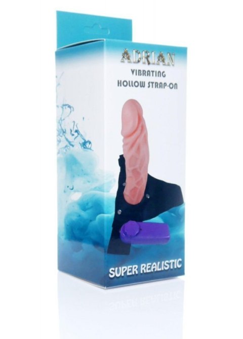 Proteza-Hollow Strap-on Adrian vibrating Proteza-Hollow Strap-on Adrian vibrating