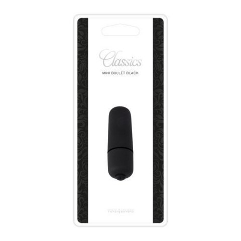 Wibrator-MINI VIBRATORE BULLET CLASSICS BLACK Wibrator-MINI VIBRATORE BULLET CLASSICS BLACK