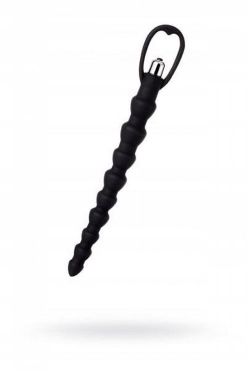 A-TOYS, Anal Vibration Chain, Silicone, Black, 32,7 cm A-TOYS, Anal Vibration Chain, Silicone, Black, 32,7 cm