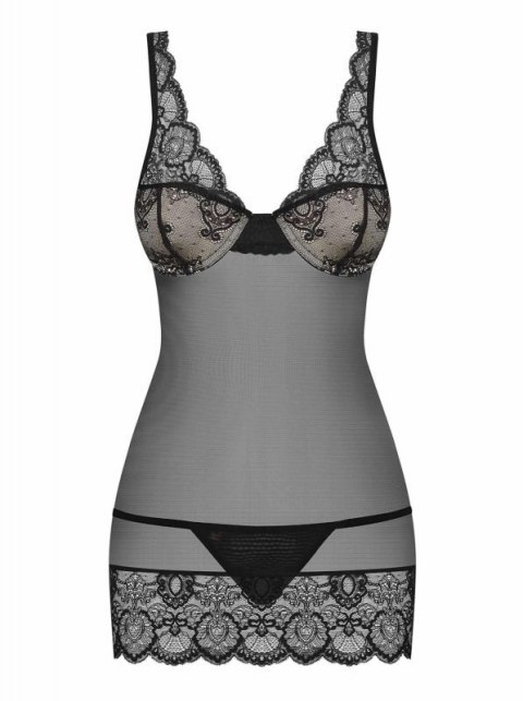 Bielizna-853-CHE-1 koszulka i stringi L/XL Bielizna-853-CHE-1 koszulka i stringi L/XL