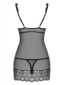 Bielizna-853-CHE-1 koszulka i stringi L/XL