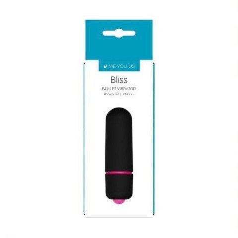 Wibrator-Me You Us Bliss 7 Mode Mini Bullet Vibrator Black Wibrator-Me You Us Bliss 7 Mode Mini Bullet Vibrator Black