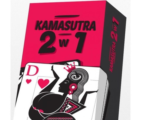 Gry-Gra Karciana KAMASUTRA 2w1 Gry-Gra Karciana KAMASUTRA 2w1