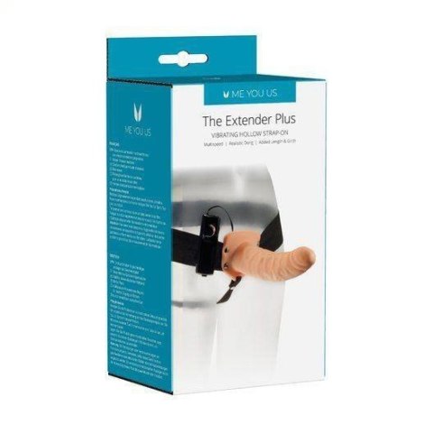 Proteza-The Extender Plus Vibrating Hollow Strap On Kinx Proteza-The Extender Plus Vibrating Hollow Strap On Kinx