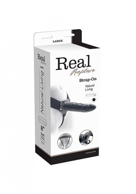 Proteza-VIBRATORE STRAP ON CAVO REAL RAPTURE 8 BLACK Proteza-VIBRATORE STRAP ON CAVO REAL RAPTURE 8 BLACK