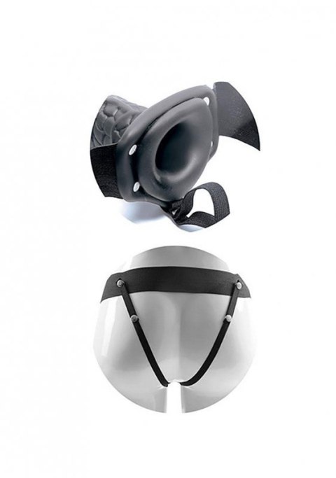 Proteza-VIBRATORE STRAP ON CAVO REAL RAPTURE 8 BLACK Proteza-VIBRATORE STRAP ON CAVO REAL RAPTURE 8 BLACK