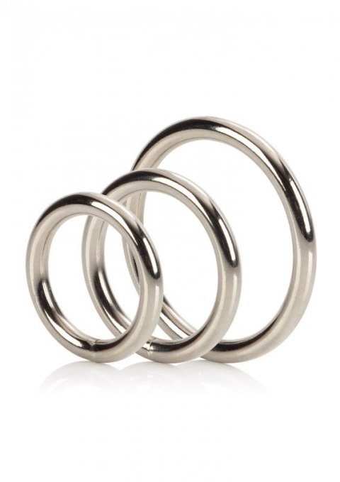 Silver Ring - 3 Piece Set Silver Silver Ring - 3 Piece Set Silver