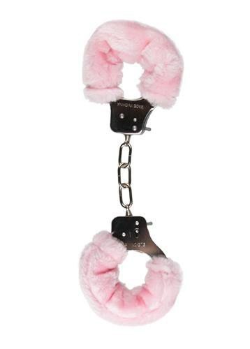 Kajdanki-Furry Handcuffs - Pink Kajdanki-Furry Handcuffs - Pink