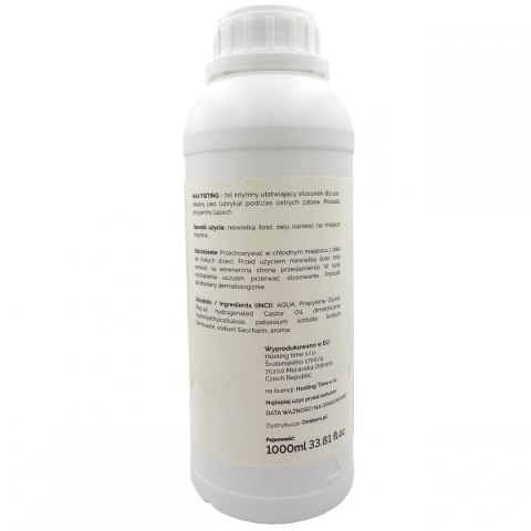 MAX FISTING GEL 1000ml ŻEL DO MAXYMALNEGO FISTINGU