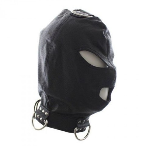 Maska-Bondage Hook Mask+Collar BLACK Maska-Bondage Hook Mask+Collar BLACK
