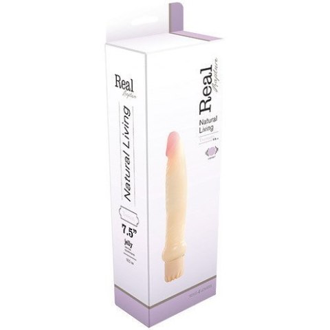 Wibrator-REALISTIC VIBRATOR REAL RAPTURE TSUNAMI JELLY FLESH 7.5""""""""""&quo