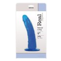 Dildo-JELLY DILDO REAL RAPTURE BLUE 7"""""""""""""""&
