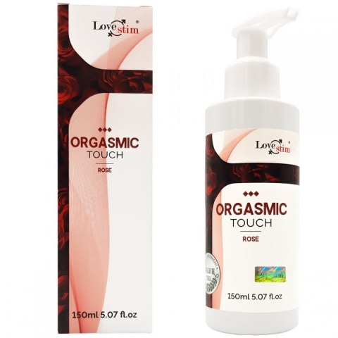 ORGASMIC TOUCH Orgazmowy żel do masażu i stymulacji ROSE 150m